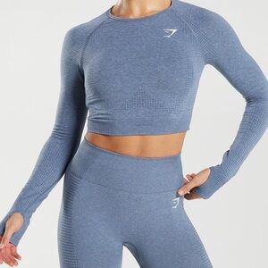 Gymshark Vital Seamless Cropped Longsleeve